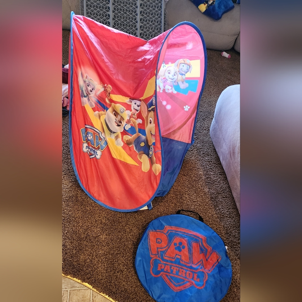 Paw patrol play tent